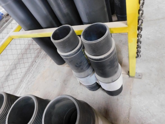 LOT: (2) 6-3/4" Threaded Housings