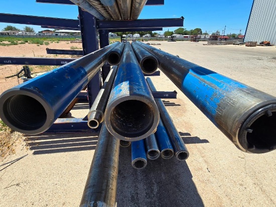 LOT: (5) 6-3/4" Pony Drill Collars - (3) 120" Long, (1) 96" Long, (1) 72" Long - Average ID Size is