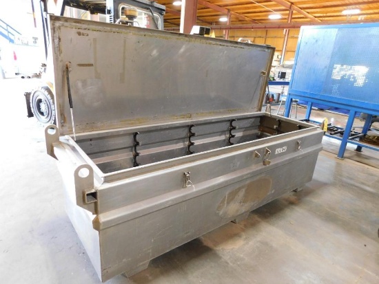 LOT: Heavy Duty Aluminum Kit Box Approx. 3' x 9' w/Contents of Assorted MWD Components