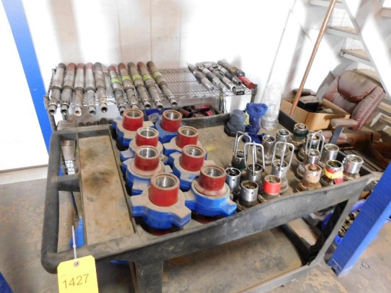 LOT: Pressure Transducers, Hammer Unions & Assorted String Line Parts