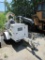 Madvac 61-D Litter Picker, Diesel Engine, Trailer Mounted, S/N 11218, 127 Hours Indicated