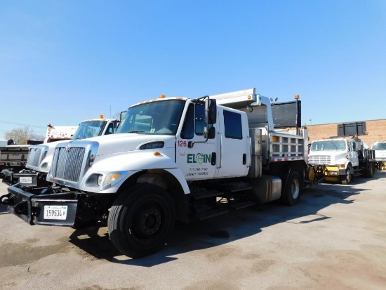 2006 International 7400 4X2 TMA Dump Truck, Energy Absorption Systems Inc. Truck Mounted Attenuator