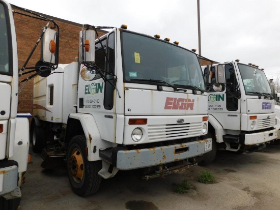 2006 Sterling SC-8000 Sweeper Truck, VIN 49HAADBV66DW02077, Elgin Crosswind Series J Hopper, S/N