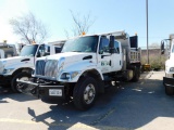 2006 International 7400 4X2 TMA Dump Truck, Energy Absorption Systems Inc. Truck Mounted Attenuator