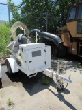 Madvac 61-D Litter Picker, Diesel Engine, Trailer Mounted, S/N 11218, 127 Hours Indicated