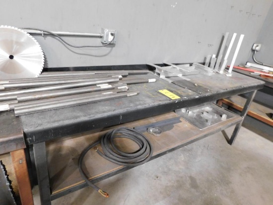 Metal Workbench (LOCATED IN GREEN BLDG.)