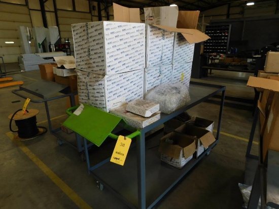 LOT: (6) Base Engineering FHSNAX700 VRF Kits w/Rolling Steel Shop Cart (NEW) (LOCATED IN GREEN