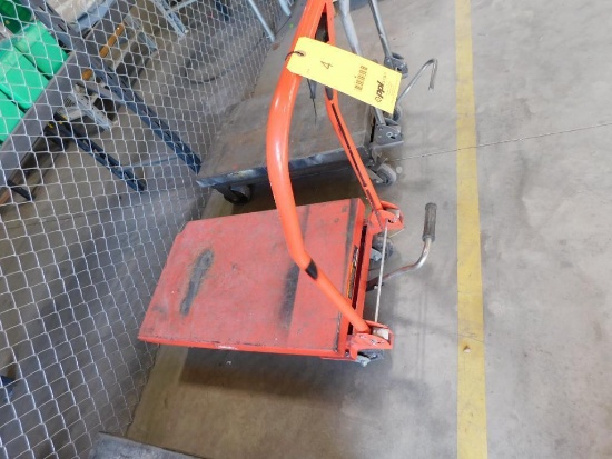 20" x 32" Rolling Hydraulic Lift Cart (LOCATED IN GREEN BLDG.)