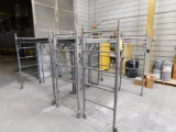 LOT: (5) Baker Style Rolling Scaffolds (LOCATED IN PAINT BLDG.)