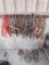 LOT: Assorted Chain Binders & Lifting Chains (LOCATED IN MECHANIC SHOP)