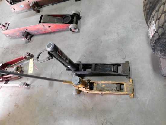 LOT: (1) Gray FLJ-770B Walking Beam Forklift Jack, 15,442 Lb. Capacity, (1) Walking Beam Forklift