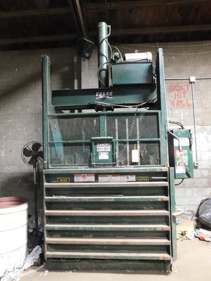 Selco Balers Hydraulic Vertical Baler, Model: VT-5/60782-3, S/N: 119360709 (LOCATED IN BLUE BLDG.