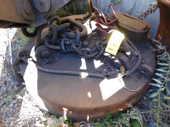 58" Electromagnetic Lifting Magnet (LOCATED IN MAIN BLDG.YARD)