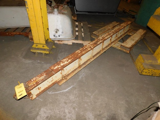 Forklift Lifting Boom, 110"L (LOCATED IN MAIN BLDG.UPPER LEVEL)