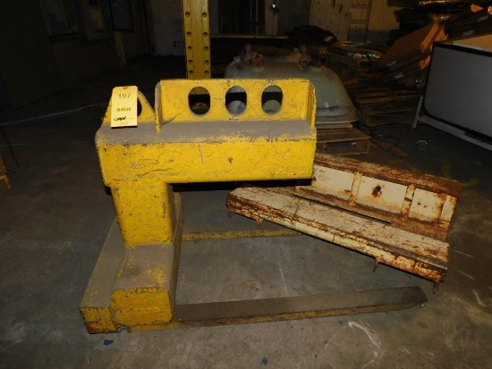Lifting Attachment w/41" Forks (LOCATED IN MAIN BLDG.UPPER LEVEL)