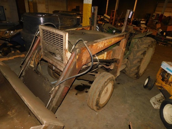 Job Master 700 Tractor w/6' Bucket, 792 Hours Indicated (LOCATED IN MAIN BLDG.UPPER LEVEL)