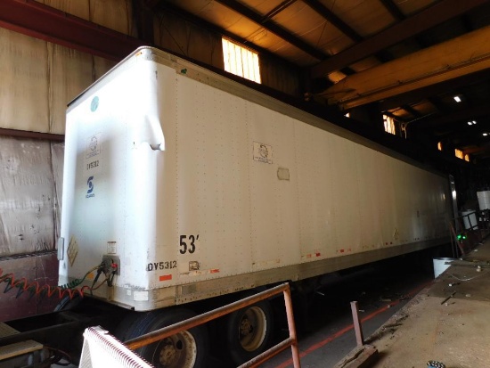 Great Dane 53' Semi Trailer, VIN 192AA06271TC04830, GVWR: 50,000 Lbs. (#DV5312) (CAN'T READ MFG