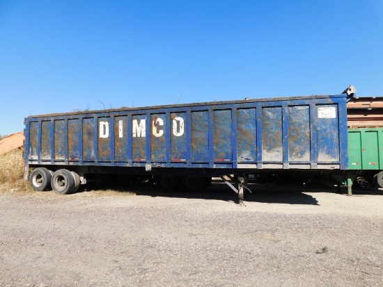 40' Open Gondola 6' Side Walls (Trailer 8647) (ROAD WORTHY - NO MFG BADGE) (LOCATED OUTSIDE SOUTH...