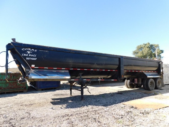 2012 Cobras The Boss 40' End Dump Trailer, VIN: 4C9CS8DK25DS07183 , Model: Predator , GVWR 56,000