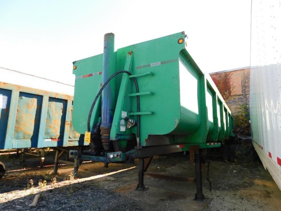 2005 Manac 40' End Dump Trailer, VIN: 5MC5156216P008205, GVWR 80,000 lbs (ROAD WORTHY) (LOCATED E...