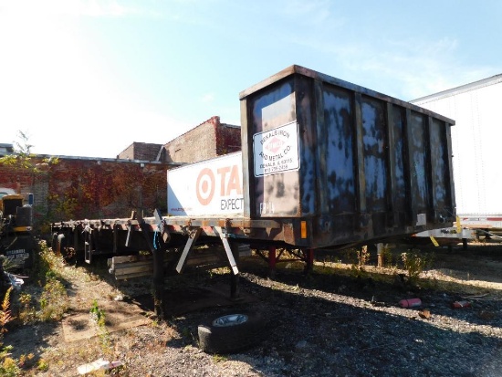 Great Dane 45' Flatbed Trailer (Trailer FB-14) (ROAD WORTHY, MFG TAG UNREADABLE) (LOCATED EAST YARD