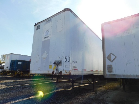 2000 Stoughton 53' Semi Trailer, VIN: 1DW1A5321YS460097, Model: AVW-535T-S-C-AR, GVWR: 68,000 lbs.
