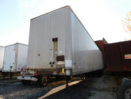 1980 Bi-Modal Corp/Road Railer 53' Semi Trailer, Model 01700, VIN: 1BYRH132VAW350153, GVWR 60,000