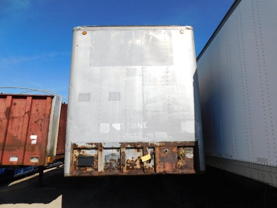 1976 Fruehauf 53' Semi Trailer, VIN: BLX-5428-66, Model: AX9-8001-45, GVWR: 68,000 lbs. (NOT ROAD