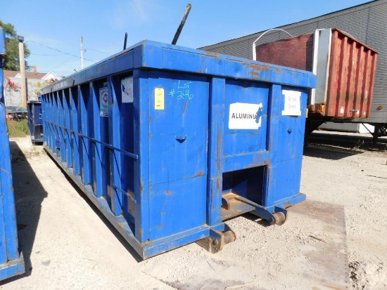 Mac Corporation Roll-Off Box, 22'L x 8'W x 5'H (Box # DRO30C19) (LOCATED EAST YARD ACROSS STREET)