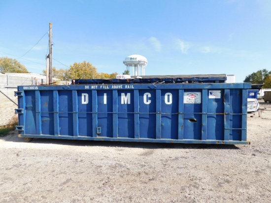 Mac Corporation Roll-Off Box, 22'L x 8'W x 5'H (Box # DRO30C15) (LOCATED EAST YARD ACROSS STREET)