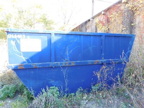 14 Yard Lugger Box (Asset# DL1413) (LOCATED EAST YARD ACROSS STREET)