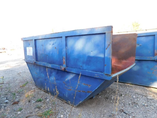 12 Yard Lugger Box (Asset# 1234) (LOCATED EAST YARD ACROSS STREET)