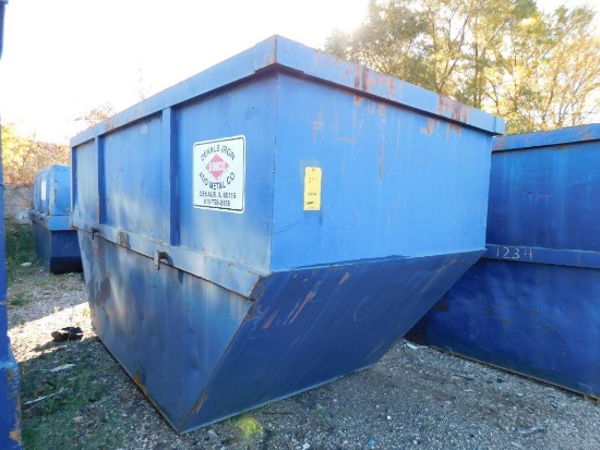 14 Yard Lugger Box (Asset# 1410) (LOCATED EAST YARD ACROSS STREET)