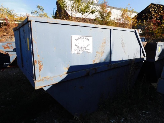 12 Yard Lugger Box (Asset# 1216) (LOCATED EAST YARD ACROSS STREET)