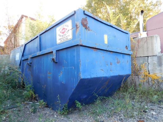 10 Yard Lugger Box (Asset# 1010) (LOCATED EAST YARD ACROSS STREET)