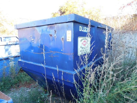 12 Yard Lugger Box (Asset# DL1238) (LOCATED EAST YARD ACROSS STREET)