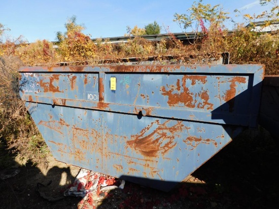 10 Yard Lugger Box (Asset# 1001) (LOCATED EAST YARD ACROSS STREET)