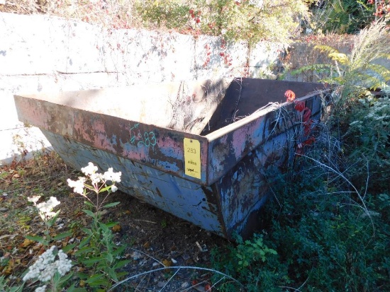 6 Yard Lugger Box (Asset# 603) (LOCATED EAST YARD ACROSS STREET)