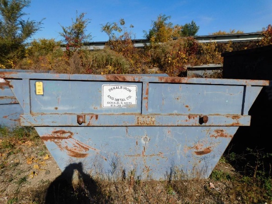 10 Yard Lugger Box (Asset# 1004) (LOCATED EAST YARD ACROSS STREET)
