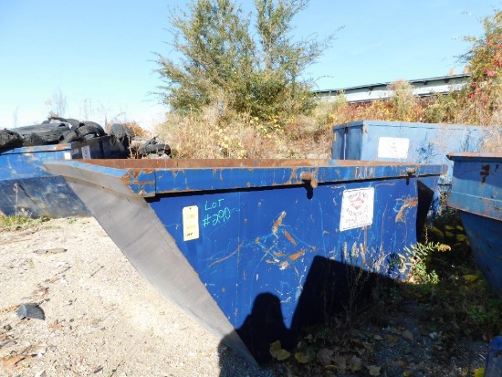10 Yard Lugger Box (Asset# DL1011) (LOCATED EAST YARD ACROSS STREET)