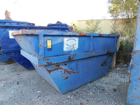 10 Yard Lugger Box (Asset# 1008) (LOCATED EAST YARD ACROSS STREET)