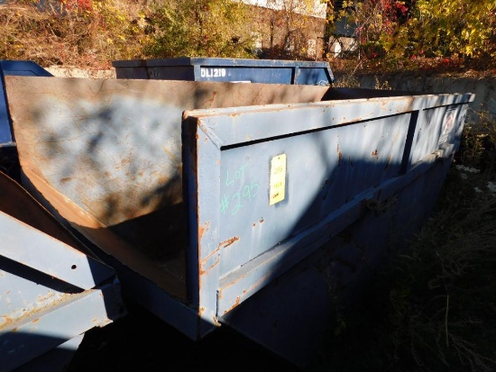 10 Yard Lugger Box (Asset# 1002) (LOCATED EAST YARD ACROSS STREET)