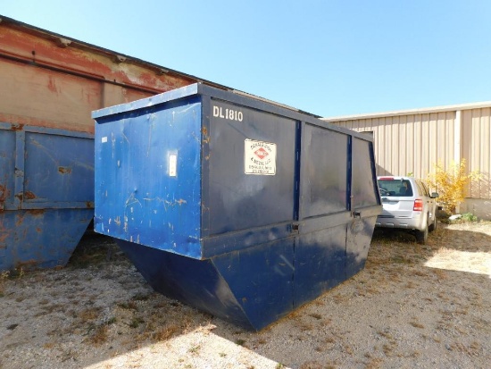 18 Yard Lugger Box (Asset# DL1810) (LOCATED EAST YARD ACROSS STREET)