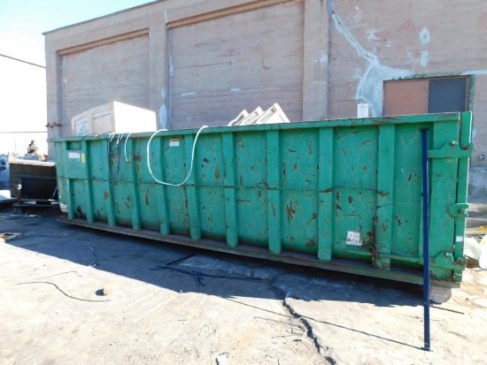 Mac Corporation Roll-Off Dumpster, 22'L x 8'W x 5'H (Asset# 303) (LOCATED EAST YARD ACROSS STREET)