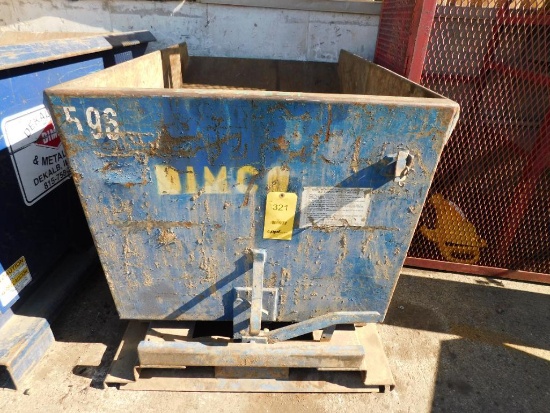 Self Dumping Hopper (Asset# 596) (LOCATED IN MAIN BLDG.)