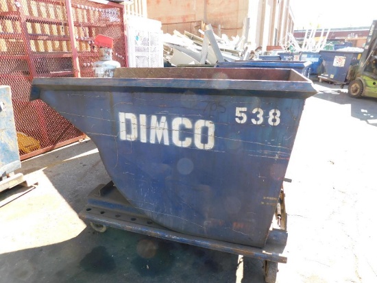 Rolling Self Dumping Hopper (Asset# 538) (LOCATED IN MAIN BLDG.)