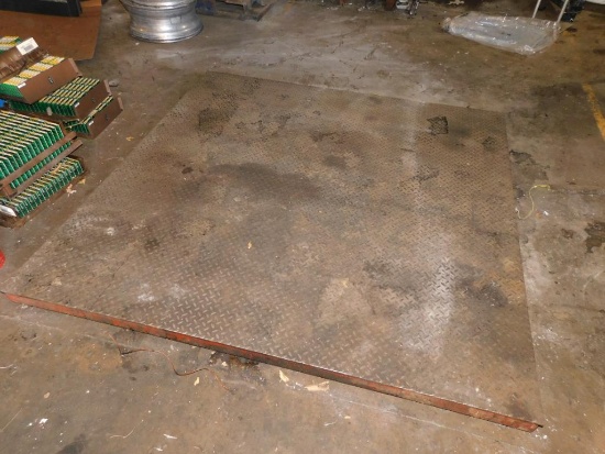 72" x 72" Floor Scale w/Rice Lake 480 Legend Plus DRO (LOCATED IN MAIN BLDG.)