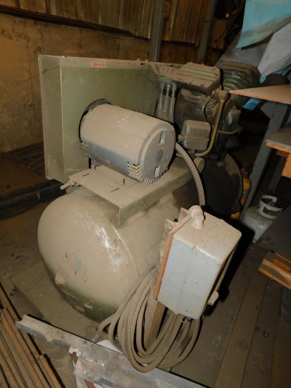 Ingersoll Rand 5 HP Horizontal Air Compressor (LOCATED IN MAIN BLDG.)