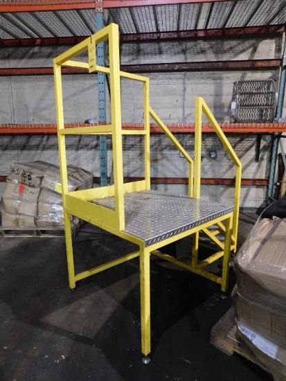 Ultra-Fab 3-Step 36" x 36" Platform, 60"W x 48"D, 48"H Walls Platform (LOCATED IN MAIN BLDG.UPPER