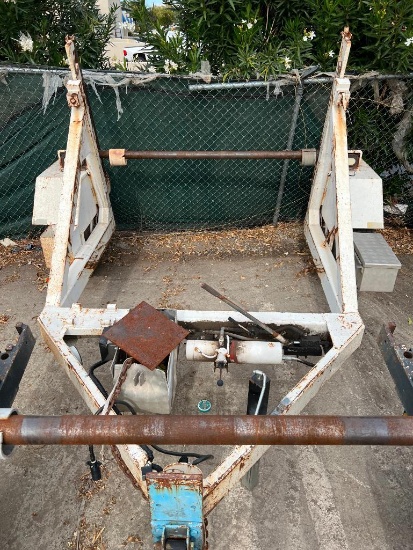 Slabach Cable Reel Trailer, VIN 1S9SK18N2T1519033